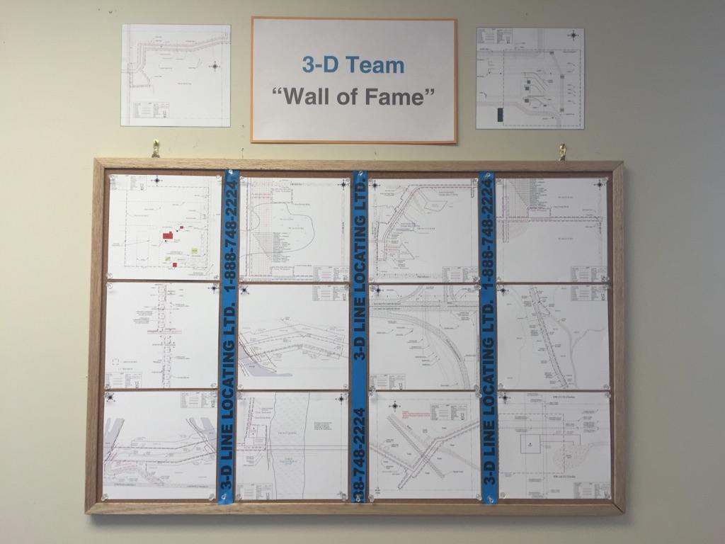 Map Wall of Fame
